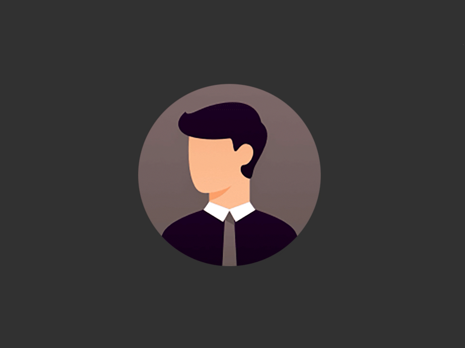 Connection black characters connection dark face face motion friends gray icon minimal motion motion icon