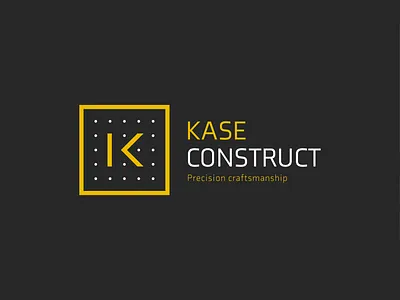 KASE CONSTUCT branding identity branding identity design logo logo design