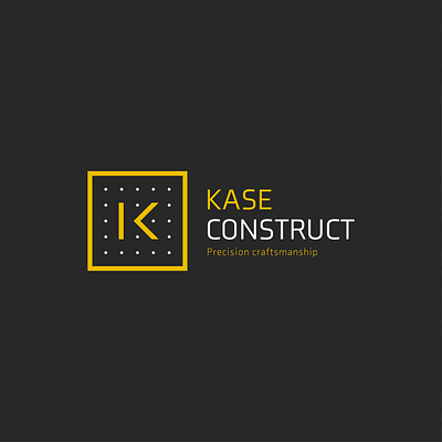 KASE CONSTUCT branding identity branding identity design logo logo design