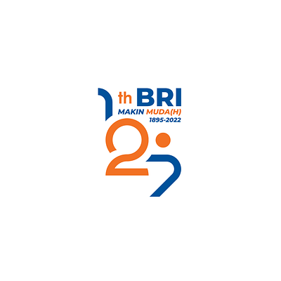 BRI 127th Anniversary Logo Concept branding design graphic design logo minimalist modern vector