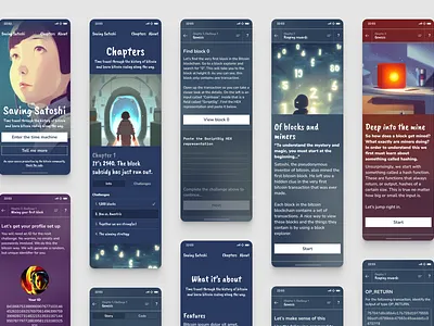 Saving Satoshi mobile layouts ai art bitcoin coding crypto cryptocurrency