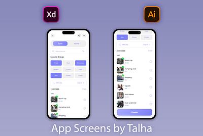 app screen