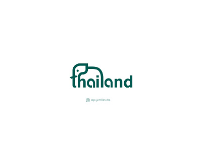 Thailand-logo-design-by-pujan98rudra branding creative design custom logo design elephant logo illustration logo concept logo folio logo idea minimalist logo modern logo monogram professional logo thailand elephant logo thailand logo design typograpgy