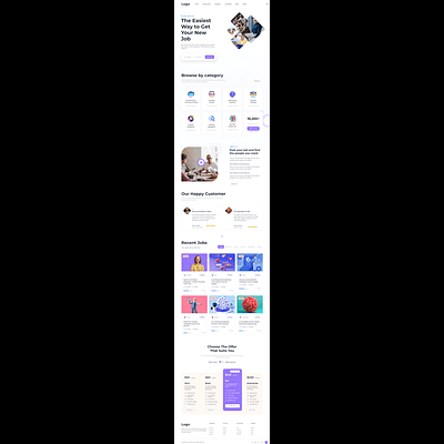 Recruitment Multi-Pages Responsive Website frontend development hire jobs website recruitment web designer web development