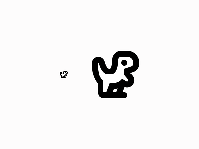 Dinosaur Icon 16x16 16x16 dinosaur