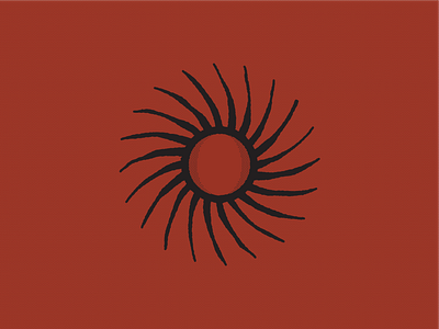 Vengeance Sun alexandria brewing company beer brew brewery brewing draft beer halftone red red sun sun sun shine sunny vengeance