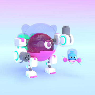 Cosmoteam 🌠 3d 3dart 3ddesign 3dillustration 3dmodeling 3dwork blender design illustration