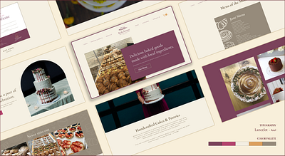 Bakehouse branding rebrand web design