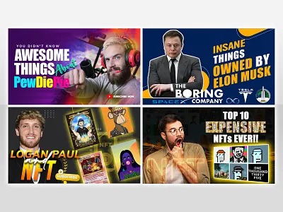 YouTube Thumbnail adobe illustrator ads clickbait cover crt graphic design photoshop video youtube youtubethumbnail