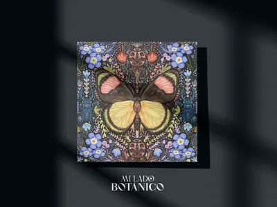 Jardín de mariposas - 1 bug butterfly composition design drawing ill illustration procreate