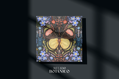 Jardín de mariposas - 1 bug butterfly composition design drawing ill illustration procreate