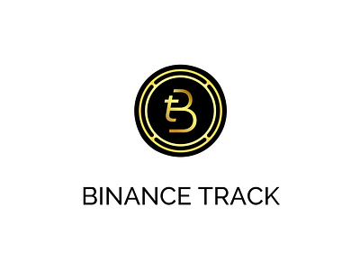 Binance Track app icon app logo brand kit branding design crypto logo design food logo illustration logo tech logo