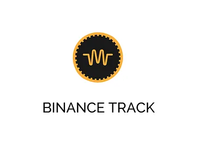 Binance Track app icon app logo blockchain branding design crypto crypto logo illustration logo tech logo