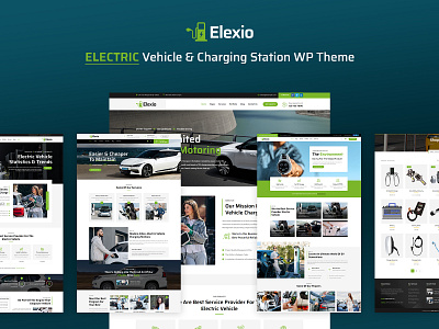 Elexio - Electric Mobility WordPress Theme + RTL business website charging station css ecommerce theme electric vehicle electric vehicle battery elementor page builder fuel station html responsivedesign seofriendly template theme and template uiux unique design web 3.0 web design web development web template wordpress theme