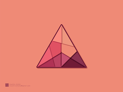 Paper Effect art graphic design illustration illustrations inspiration logo logo design modern logo paper effect triangle