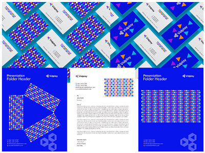 Vidplay logo branding brand identity branding business card design design graphic design illustration logo logodesigner logos mark minimal music logo party music people play logo simple song ui v letter logo vector