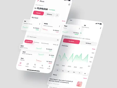 Stock | Mobile apps branding design graphic design illustration ui uidesign ux web