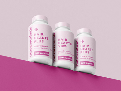 Hair Hearts Max - Logo Design, Branding & Packaging vector