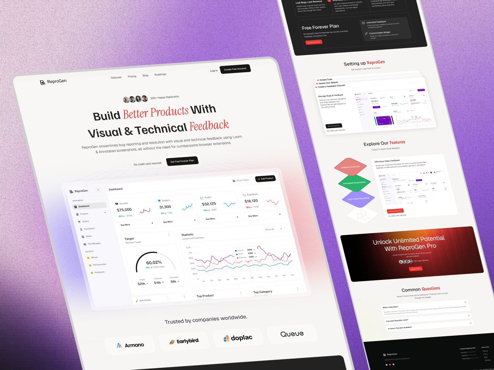 Example of Premium Website UI/UX Design In Figma