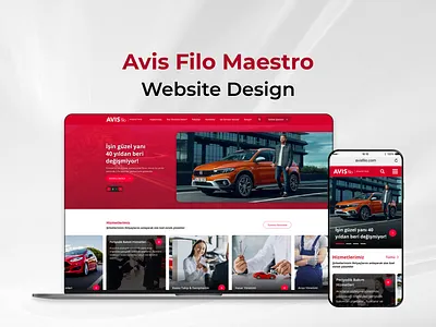 Avis Filo Maestro Website Design design ui ux