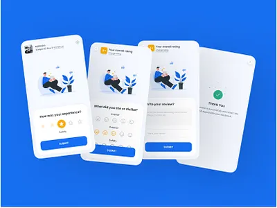 Car Rating & Review App agency app car creative design design feedback graphic design happy illustration ios mobile product design rate rating review ui ui ux