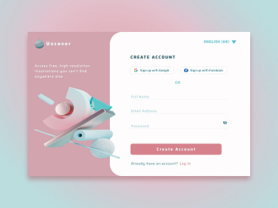 Sign Up page #001 app branding dailyui dailyui day01 design graphic design landing page logo sign up sign up page ui ui challenges ui design ui ux design uiux ux design web design