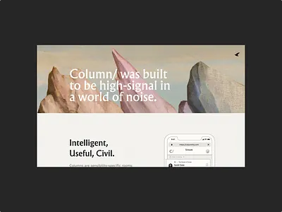 Column animation branding design graphic design illustration logo typography ui ux vector