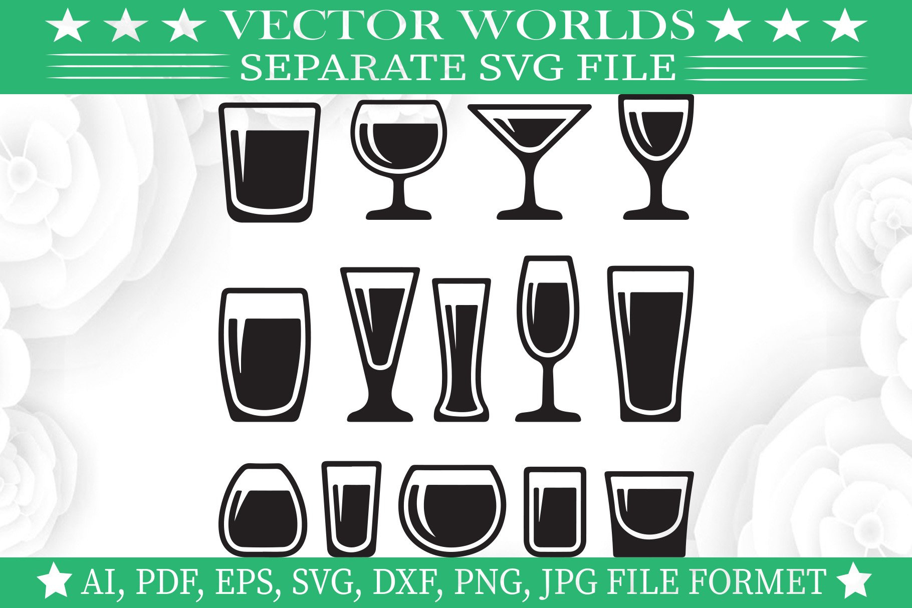 Shot Glass Svg Shot Glass Svg By Setaraasma On Dribbble