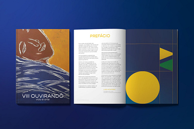 VIII Ouvirandô art book art catalogue book design brand identity design branding catalogue catalogue design design digital design exhibition catalogue graphic design illustration layout design print design