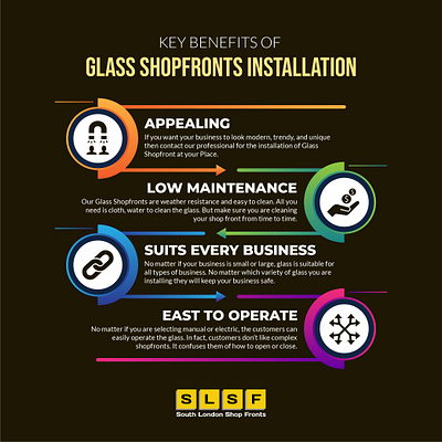 Glass shopfronts installation | South London Shop Fronts glass shopfronts installation