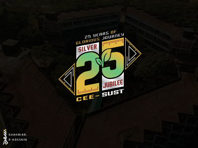SUST (CEE) Silver Jubilee logo logo