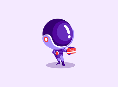 Scaleway's mascot branding character cute design developers identity illustration jedi mascot rider scaleway turnaround vector