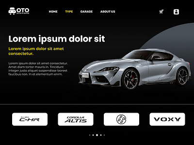 Car Sportivo Design WEB 3d android black branding car elegant ios landing page layout logo marketing mobile modern motorcycle otomotif race simple sport ui web