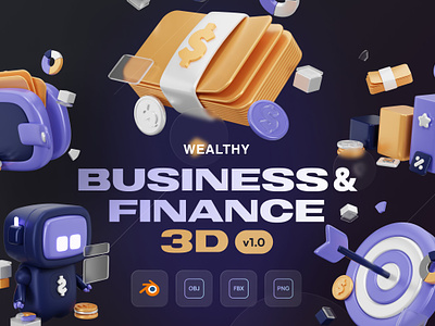 Wealthy - Business & Finance 3D