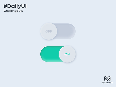 Daily UI 015 - On/Off Switch app app design branding daily ui daily ui 015 dailyui design graphic design illustration logo onoff switch ui ui challenge ui design ui inspiration ux ux design vector