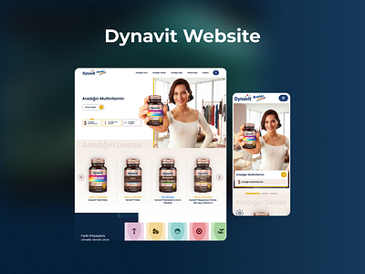 Dynavit Website design ui ux design ux website