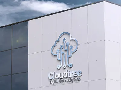 CloudTree - Digital Data Solution 3d animation branding design designer graphic design illustration logo motion graphics ui ux vector