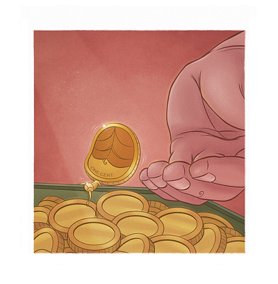 Tales of a Penny book design book illustration books childrens illustration concept art digital art illustration