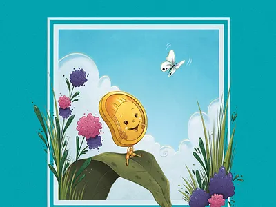 Tales of a Penny book design book illustration books childrens illustration concept art digital art illustration