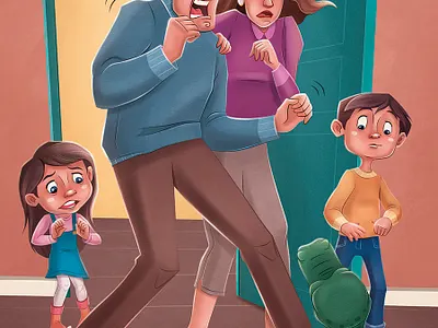 Calvin the Kooky Crocodile book design book illustration books childrens illustration concept art digital art illustration