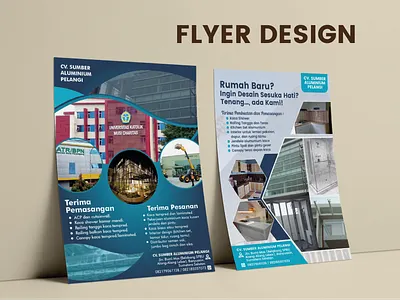Flyer Design Construction branding graphic design