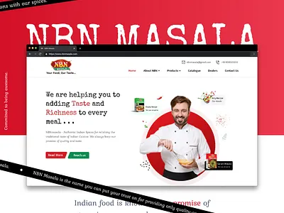 NBN Masala UI Concept ui