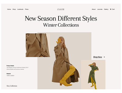 Fashion (Typography Journey) app design figma typography ui ux