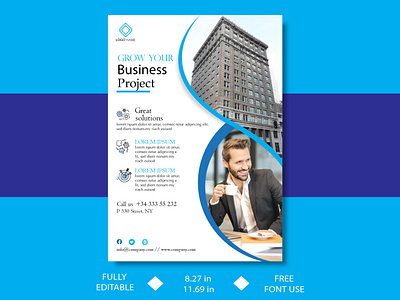 Business Flyer Design adobe illustrator adobe photoshop branding brochure brochure design business business flyer corporate flyer design flyer graphic design motion graphics print design