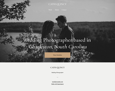 Qunicy - Squarespace Website Template design free freebie landing landing page page portfolio squarespace template ui ui design ux ux design web web design web development web template website website design website template