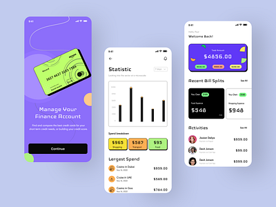 Menko - Banking Mobile App banking app blockchain card clean financial fintech app minimal mobile app mobile app design mobile banking money transfer online wallet transactions trending ui ui design