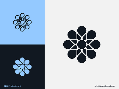 Sunflower Mark beauty brand design branding exclusive logo geometric logo icon logo logo design logo designer mark minimalist logo modern logo pattern logo power radial logo sun logo sunflower timeless logo