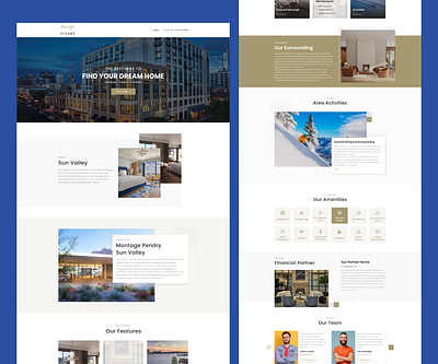 Montage- (Web) design ui