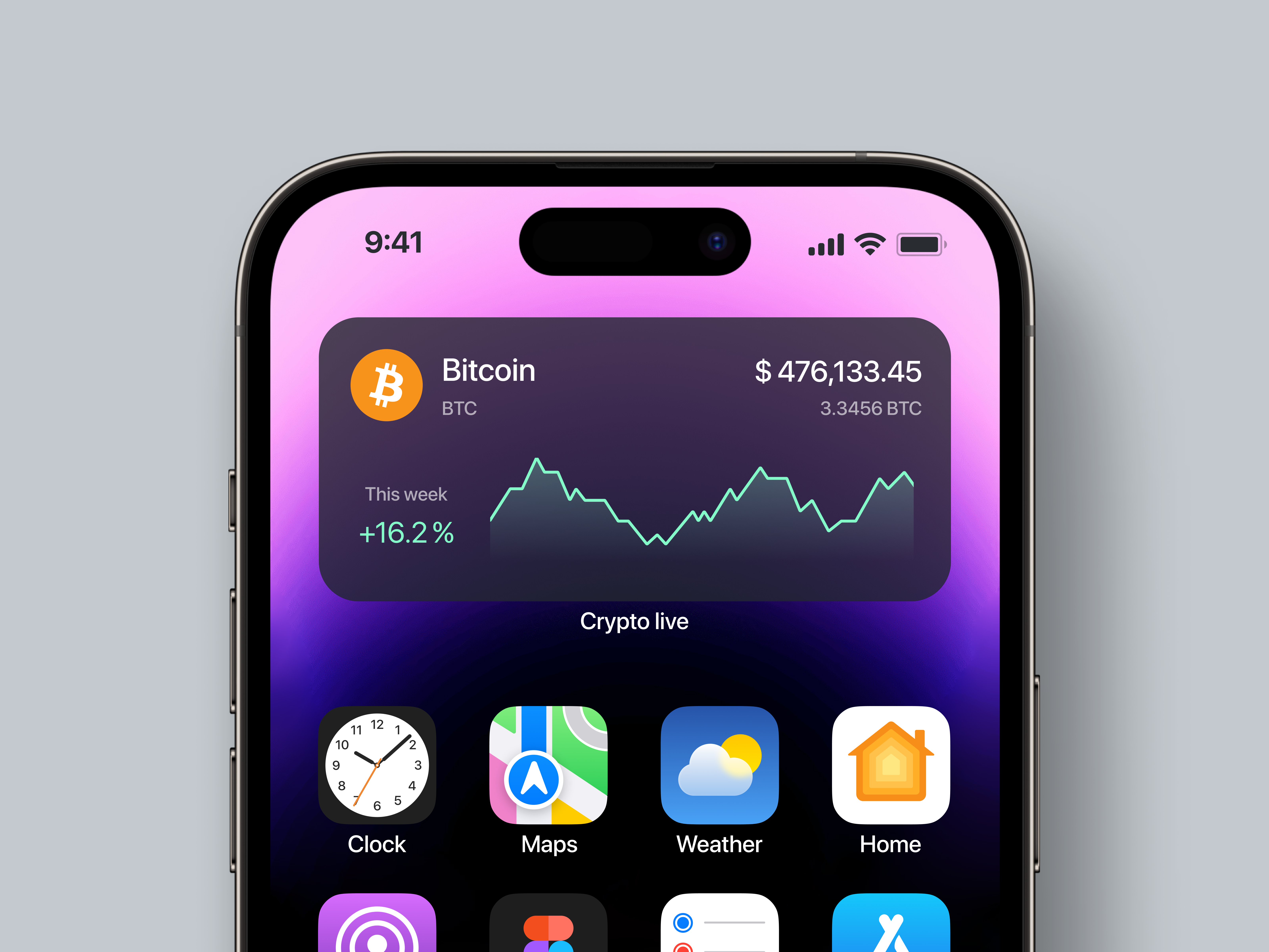 Crypto Widget Exploration by Ali Husni ✨ for Enver Studio on Dribbble