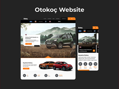 Otokoç Website ui